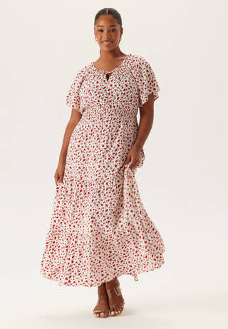 Smock Maxi Viscose Dress