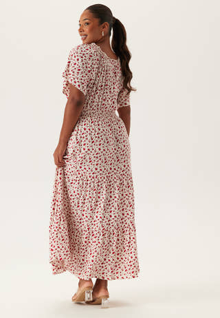 Smock Maxi Viscose Dress