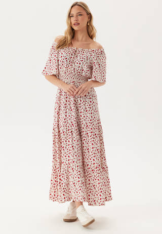 Smock Maxi Viscose Dress