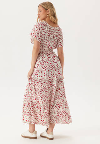 Smock Maxi Viscose Dress