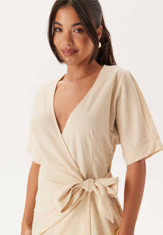 Soft Kimono Sleeve Dress