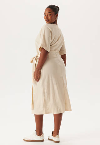 Soft Kimono Sleeve Dress