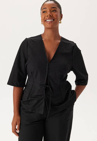 Soft Short Sleeve Blazer