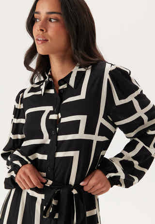 Viscose Long Sleeve Dress