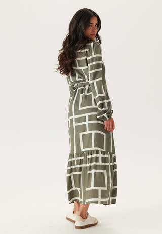 Viscose Long Sleeve Dress
