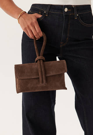 Barletta Small Suede Bag