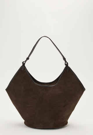 Ferrara Suede Shopping Bag