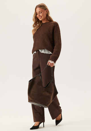 Ferrara Suede Shopping Bag