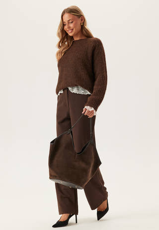 Ferrara Suede Shopping Bag