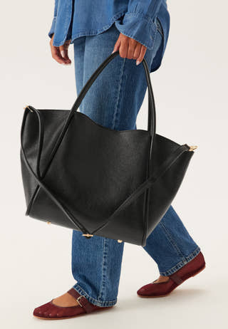 Florence XL Leather Shopping Bag