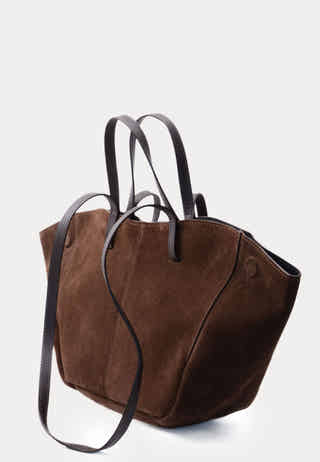Nola XL Suede Handbag