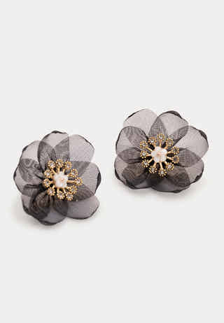 Organza Botanical Earrings