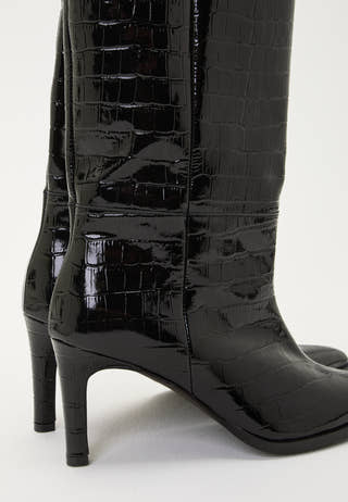 Knee High Leather Boot