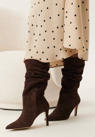 Slouchy Suede Boot
