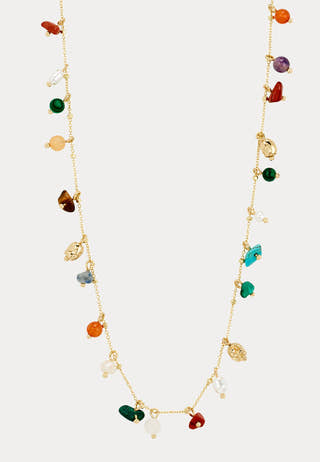 Between Necklace Gold-plated