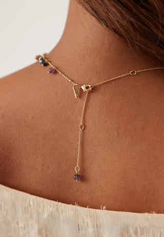 Between Necklace Gold-plated