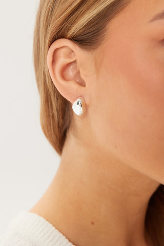 Dune Earrings Silver-plated