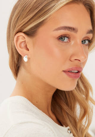 Dune Earrings Silver-plated