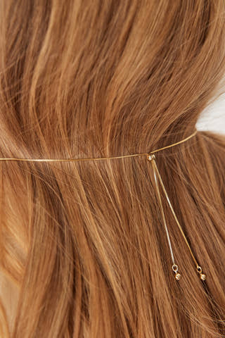 Sky Pearl Necklace Gold-plated