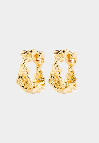 Trust Earrings Gold-plated